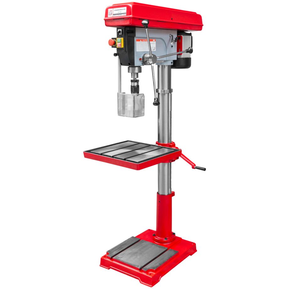 Holzmann SB4132LR Ständerbohrmaschine mit MK4-Spindel, 400V, 32 mm Bohrleistung und Laseranzeige – ideal für professionelle Werkstätten.