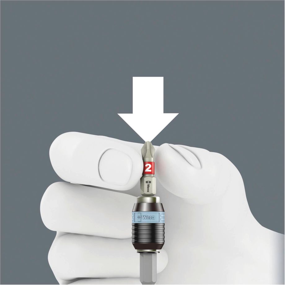 Wera Bit-Check 10 Stainless – 1 Bits-Sortiment im Etui, Edelstahl