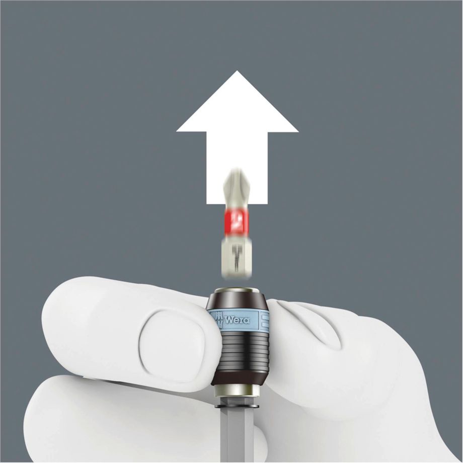 Wera Bit-Check 10 Stainless – 1 Bits-Sortiment im Etui, Edelstahl