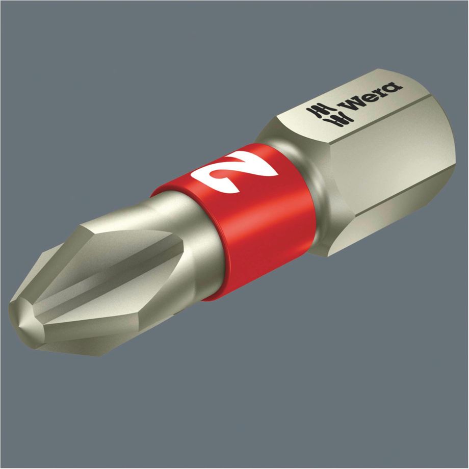 Wera Bit-Check 10 Stainless – 1 Bits-Sortiment im Etui, Edelstahl