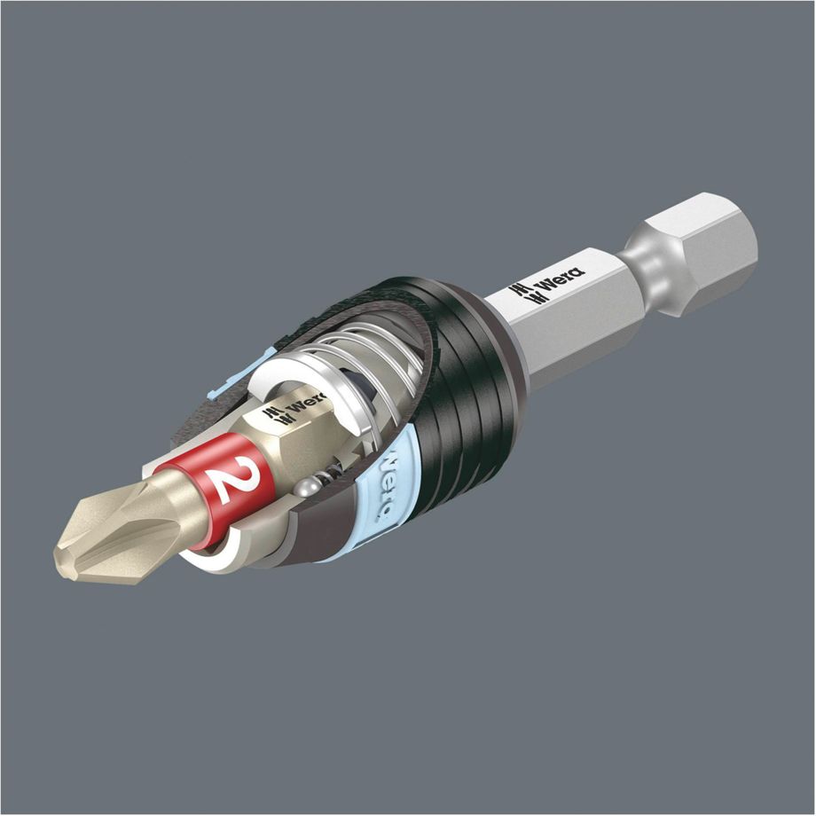 Wera Bit-Check 10 Stainless – 1 Bits-Sortiment im Etui, Edelstahl