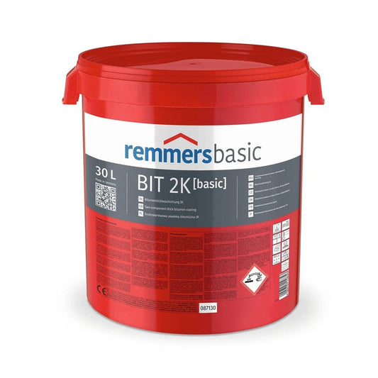 Remmers BIT 2K Basic 30 l – 2K Bitumendickbeschichtung für Kellerabdichtung