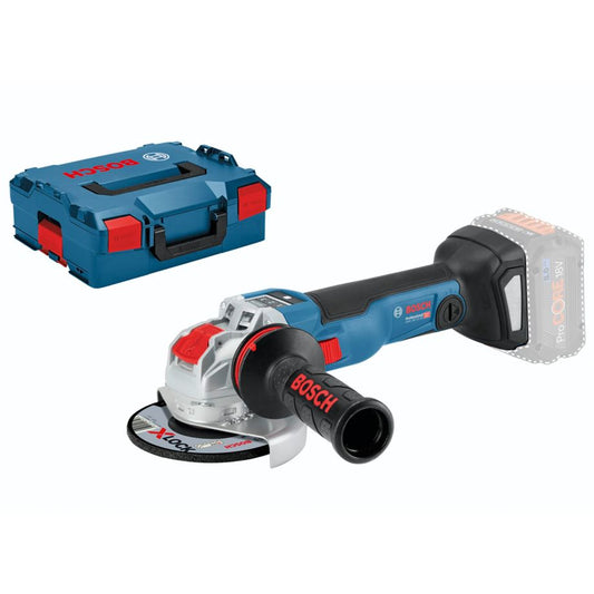 Bosch GWX 18V-10 SC Akku-Winkelschleifer mit 125 mm Scheibe und bürstenlosem Motor.