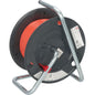 Brennenstuhl Kabeltrommel Garant 290 – 40m H05VV-F 3G1,5 mit 3 Steckdosen, Innenbereich, robust und sicher