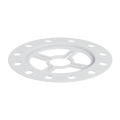 Ejot VT 90 Dübelteller 90 mm aus Kunststoff für WDVS Fassadendämmung mit Mineralwolle, weiß, 100 Stück