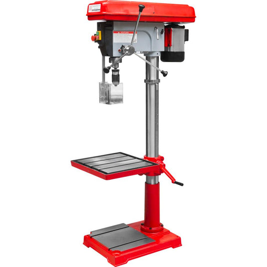 Holzmann SB4132SM Ständerbohrmaschine mit 400 V, 32 mm Bohrleistung, MK4-Spindel & Lasermarkierung – ideal für professionelle Metallbearbeitung.