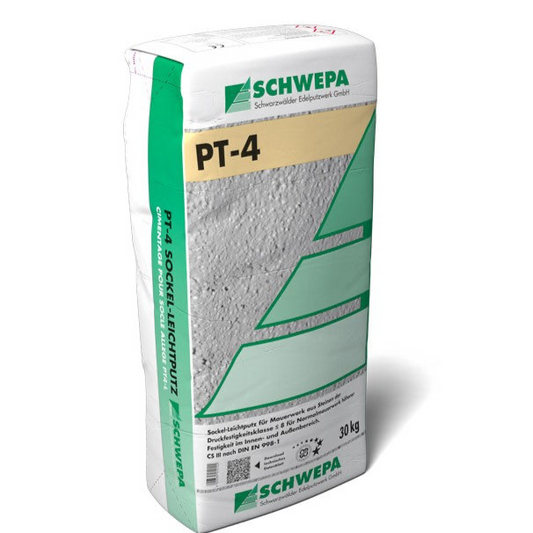Sockel-Leichtputz PT-4 30 kg Schwepa