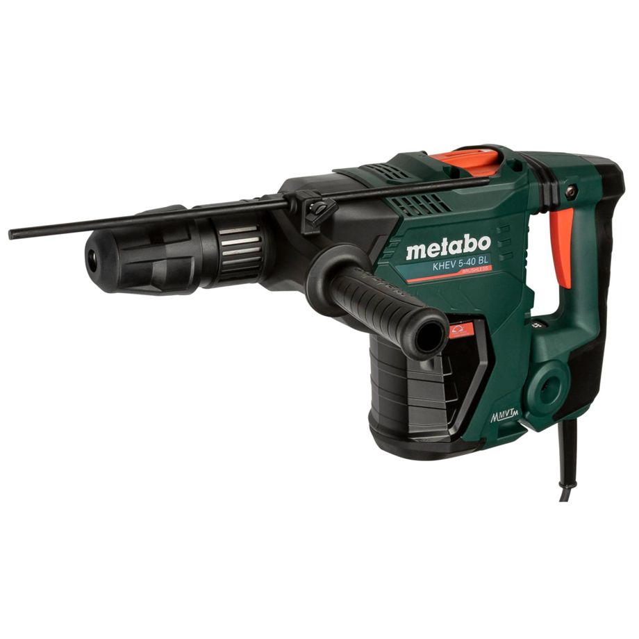 Metabo KHEV 5-40 BL Kombihammer mit SDS-max, 1150W, Brushless Motor und 8,7 Joule Schlagenergie, im Transportkoffer.