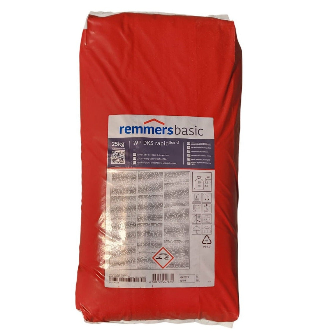 Remmers Hohlkehlenspachtel WP DKS Rapid [Basic] grau 25 kg