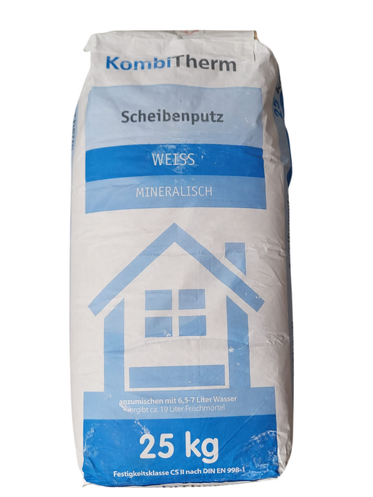 Scheibenputz 2 mm