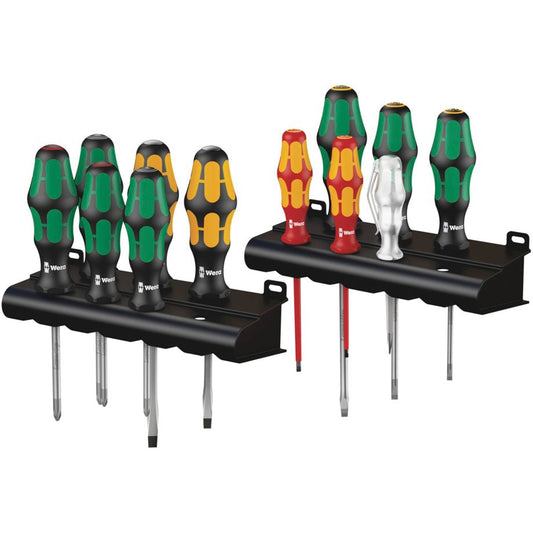 Wera Kraftform XXL Schraubendreherset – ergonomische Schraubendreher mit Kraftform-Griff, Profi Werkzeug Set in Box, Made in Germany
