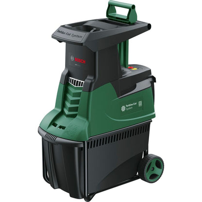 Bosch AXT 25 TC Elektro-Häcksler mit 2500W Motor, Turbine-Cut-System und 53L Auffangbox