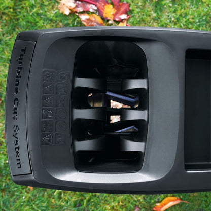 Bosch AXT 25 TC Elektro-Häcksler mit 2500W Motor, Turbine-Cut-System und 53L Auffangbox