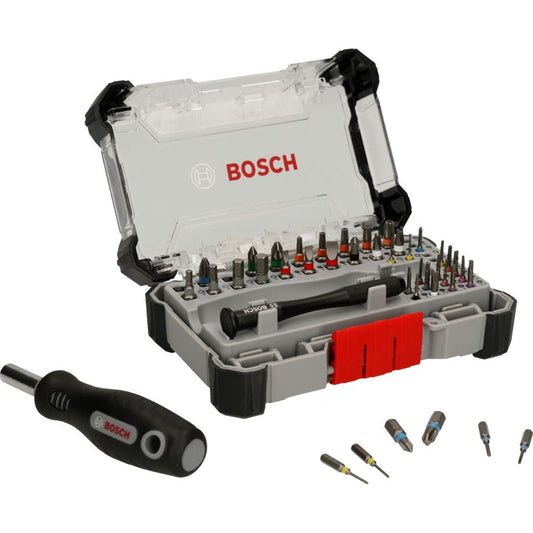 Bosch Präzisions- und Standard-Bitsatz 42-tlg. im praktischen Aufbewahrungskoffer