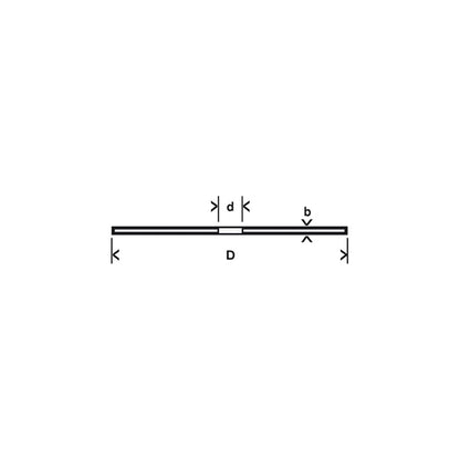Bosch Rapido Trennscheiben INOX 125x1mm gerade – 10 Stück in praktischer Dose
