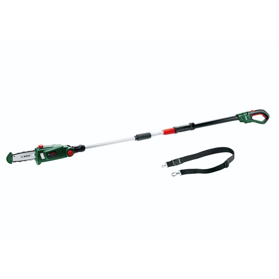 Bosch UniversalChainPole 18 Solo Akku-Hochentaster mit Teleskopstange und 20 cm Schwert