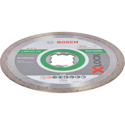Bosch X-LOCK DIA-TS 125x22,23 mm – Diamant-Trennscheibe StC für Universal