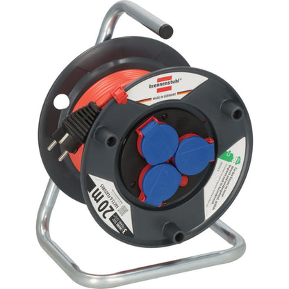 Brennenstuhl Garant 240 Kabeltrommel 20m H05VV-F3G1.5 mit 3 Steckdosen