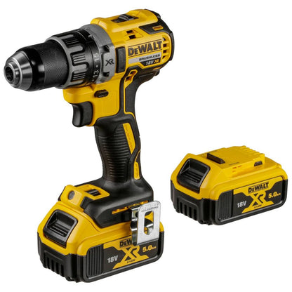 DeWalt DCD791P2-QW Akku-Bohrschrauber 18V 5,0Ah mit 2 Akkus, Ladegerät & Koffer
