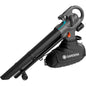 Gardena PowerJetCollect 18V P4A Akku-Laubsauger und Laubbläser Set mit Akku und Ladegerät