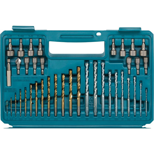 Makita B-68432 Bohrer- und Bit-Set 102-teilig – Bohrer, Bits und Stecknüsse in Box