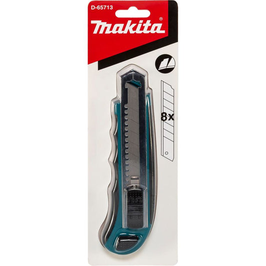 Makita D-65713 Abbrechklingenmesser – robustes Cutter-Messer mit Abbrechklingen