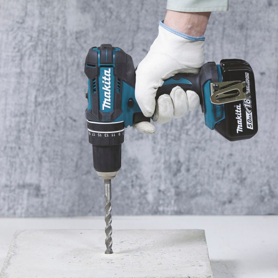 Makita DHP482RFX9 Akku-Schlagbohrschrauber – 18V, 2 Akkus, Ladegerät, Makpac