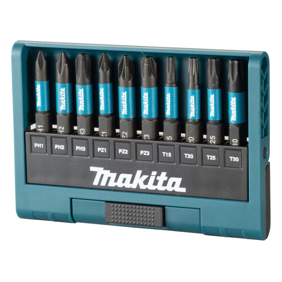 Makita E-12011 Impact Black Bit-Set 10-tlg. – robuste Bits für Schlagschrauber