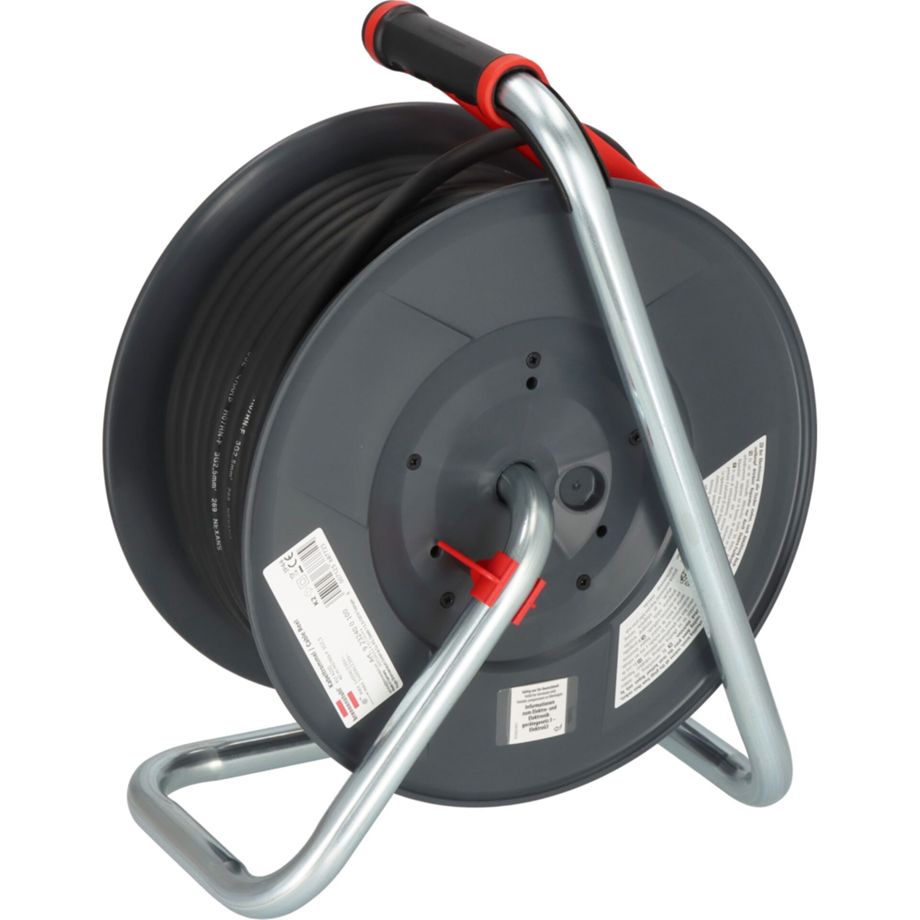 Professional Kabeltrommel 300 KU 4200 – 40 m, IP44, Outdoor-Kabeltrommel mit Steckdosen